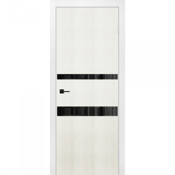 Фото Полотно дверное стекло лакобель cotta 2000х600мм.,пвх, цвет белый глубокий