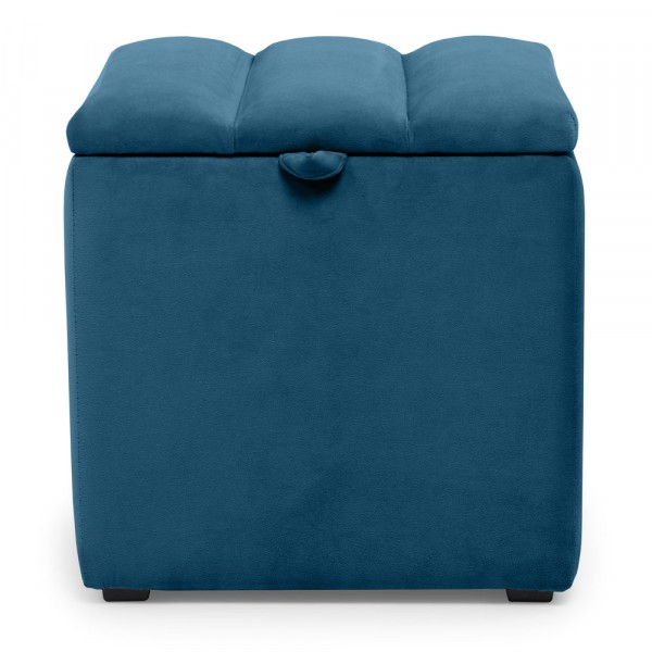 Фото Пуф  450*450*450 темно-синий nrava home