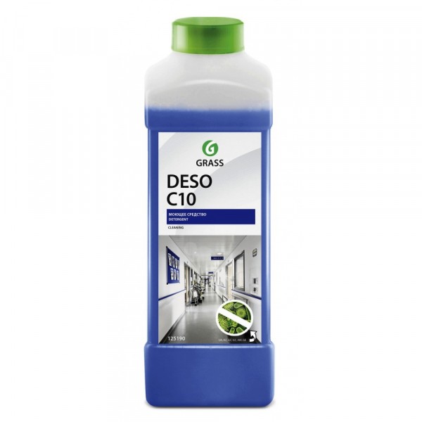 Фото Средство моющее для полов/стен 1л deso grass 125190