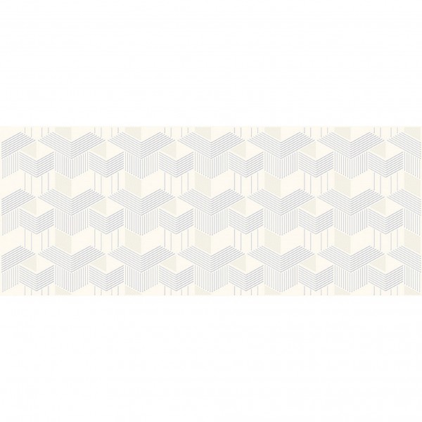 Фото Декор lounge light geometria 20,1*50,5 белый