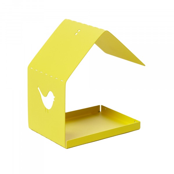 Фото Кормушка для птиц желтая