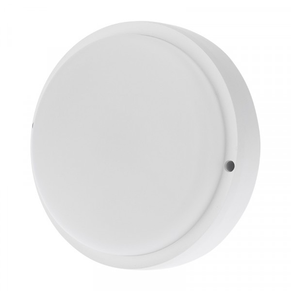 Фото Светильник rexant жкх-01 круг 18вт 1800лм ip65 6500 k с микроволновым датчиком движения