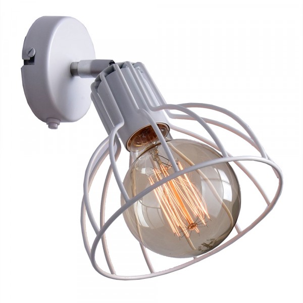 Фото Бра россвет нубия рс21077 wt+cr/1w е27 1*60вт