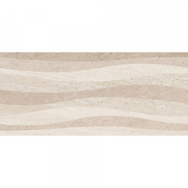 Фото Плитка настенная  20*45 бежевая полосы