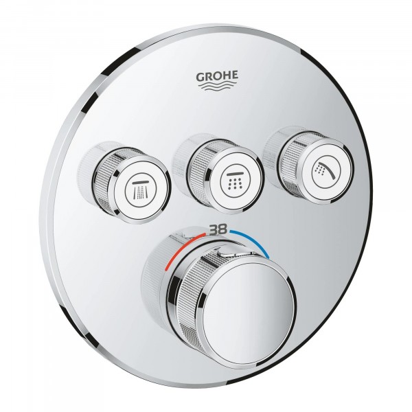 Фото Смеситель для ванны с душем grohe grohtherm smartcontrol 29121000