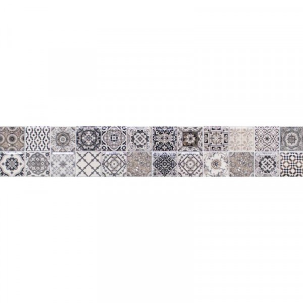 Фото Бордюр астрид многоцветный 6,3*40 коричневый 1504-0150