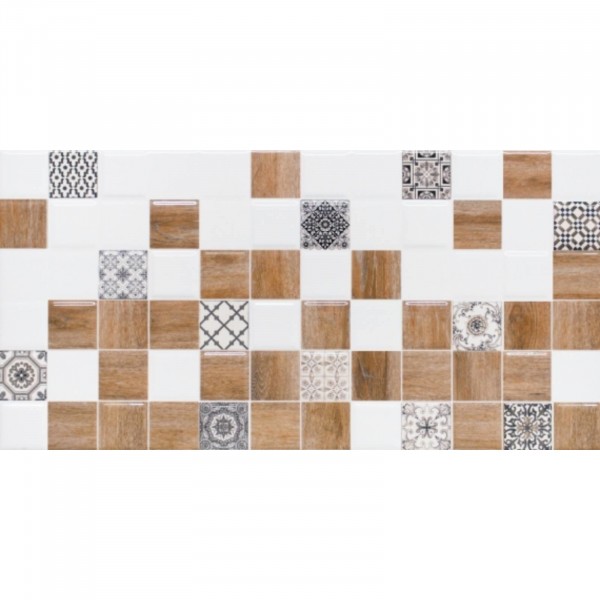 Фото Декор астрид 20*40 белый 1041-0239