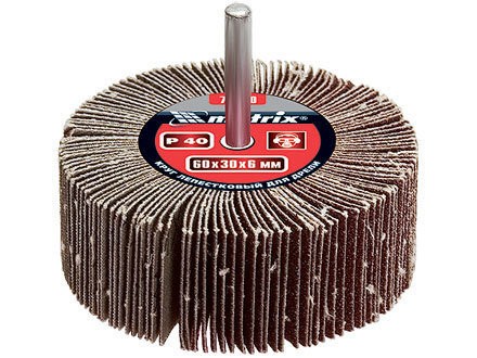 Фото Круг лепестковый для дрели 60*30*6мм р80 matrix 74124