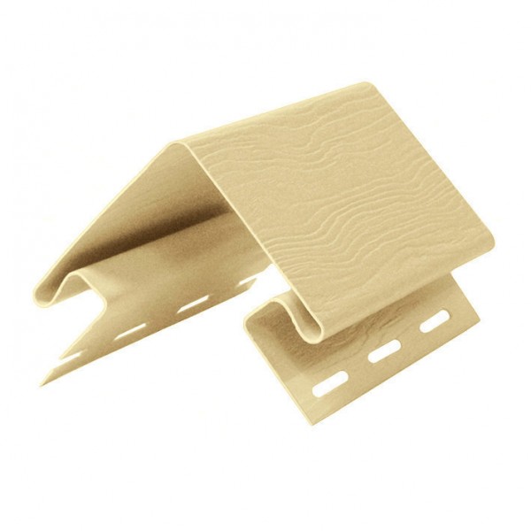 Фото Угол внешний для сайдинга fineber, цвет шампань, 3.05 м