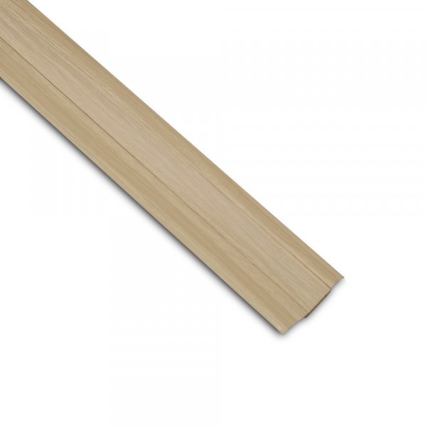 Фото Плинтус пластиковый 52мм дуб 2,5м ziber