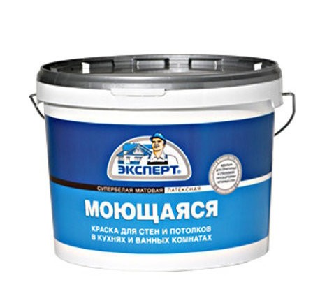 Фото Краска эксперт моющаяся супербелая 7кг
