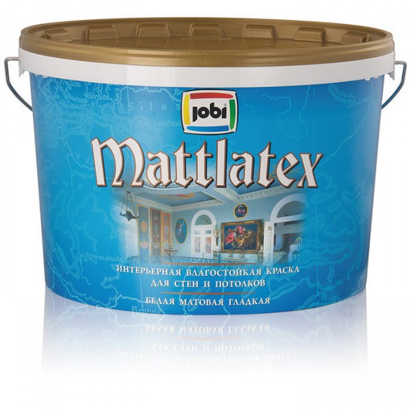 Фото Краска jobi o4  2,5л mattlatex латексная матовая водостойкая 11817