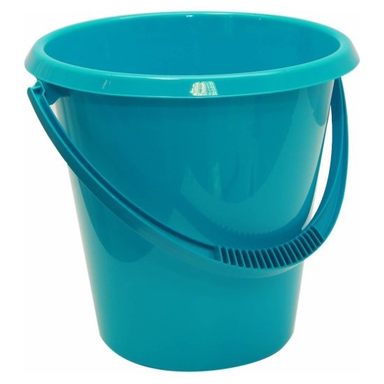 Фото Ведро хозяйственное 11л бирюзовый