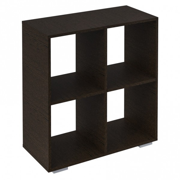 Фото Стеллаж 4 секции венге темный (0,73*0,34*0,75)