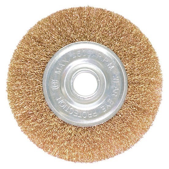 Фото Щетка для мшу плоская 150мм стальн. пров. matrix 74664