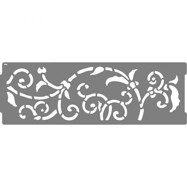 Фото Трафарет бордюр ковка 10606