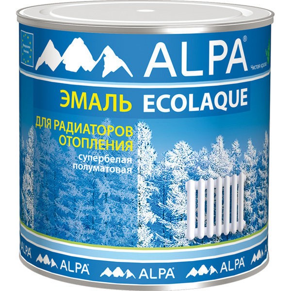Фото Экоэмаль для радиаторов 0,5л