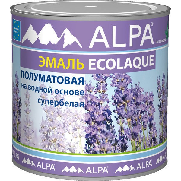 Фото Экоэмаль полуматовая 0,5л
