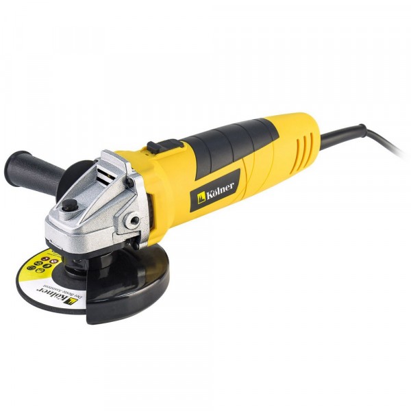 машина углошлифовальная kolner kag 115500m 500вт 11000обмин 115мм диск в компл