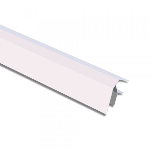 Фото Профиль внутренний 10мм 3,0м белый /д/