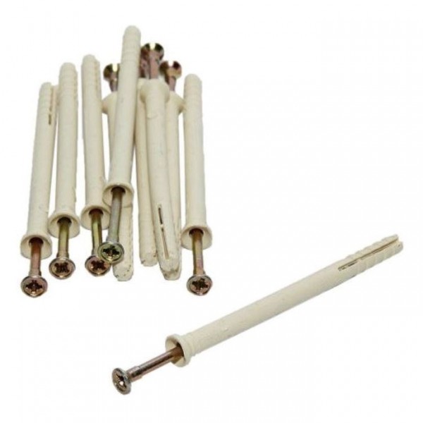 Фото Дюбель-гвоздь 6к80 пот. манжета (нейлон) (10 шт)