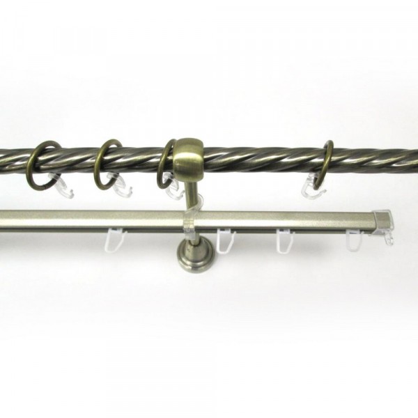 Фото Карниз металлический д16 см-2407/1ш 200см