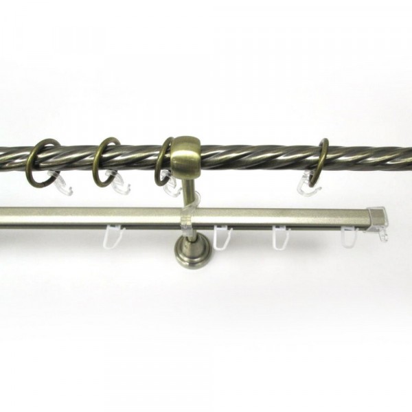 Фото Карниз металлический д16 см-2407/1ш 240см