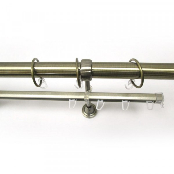 Фото Карниз металлический д25 см-2494/1ш 160см