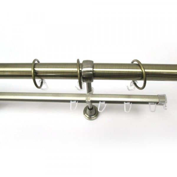 Фото Карниз металлический д25 см-2494/1ш 300см