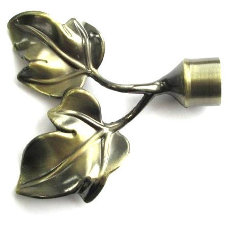 Фото Наконечник тоскана д16 сн-16-120-24 зол.антик /2шт/