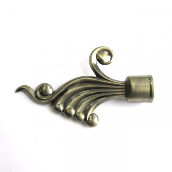 Фото Наконечник верди д25 сн-25-162-24 зол.антик /1шт/