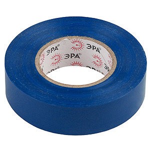 Фото Изолента пвх 15мм*20м*0,15мм синяя, эра