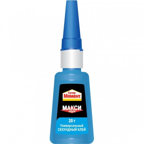 Фото Клей henkel супер-момент макси объем 20г шоу-бокс 234608