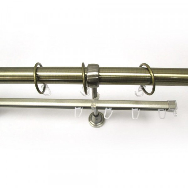 Фото Карниз металлический д25 см-2494/1ш 240см