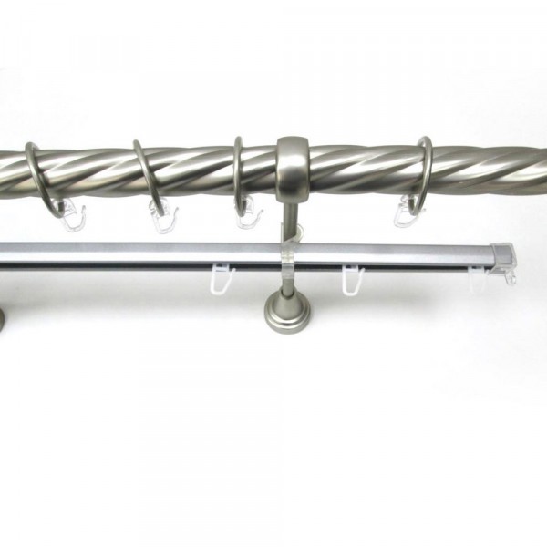 Фото Карниз металлический д25 см-2908/1ш 200см