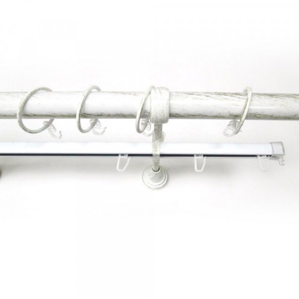 Фото Карниз металлический д25 см-3394/1ш 160см