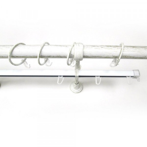 Фото Карниз металлический д25 см-3394/1ш 200см