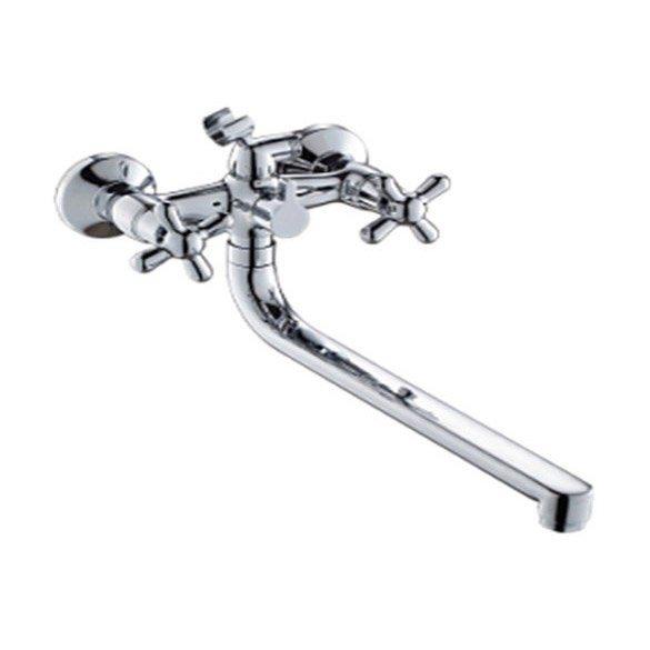 Фото Смеситель для ванны astra as 31 излив 300 мм с акссесуарами