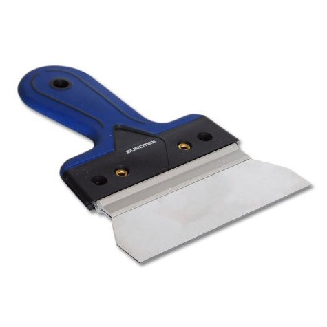 Фото Шпатель фасадный 150мм нерж. с двухкомп. ручкой профи eurotex 020607-150