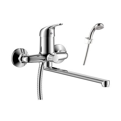 Фото Смеситель для ванны rossinka y40-32 излив 350мм