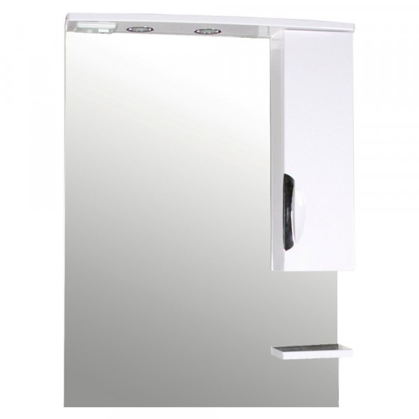 Фото Зеркало-шкаф 70см мессина с подсветкой