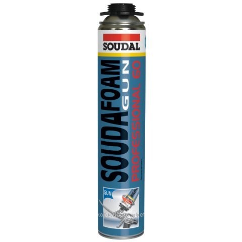 Фото Пена монтажная soudal professional 750мл профи 60л