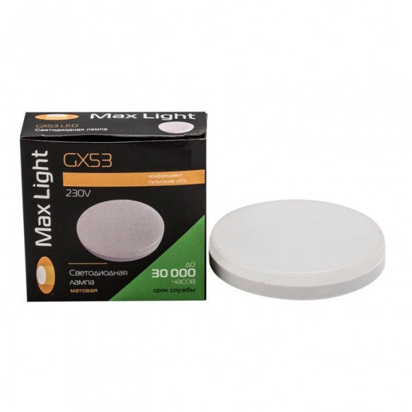 Фото Лампа светодиодная gx53 led 8w 4000k
