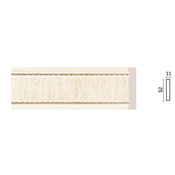 Фото Молдинг decor-dizayn 50*11*2400мм 156-6/40