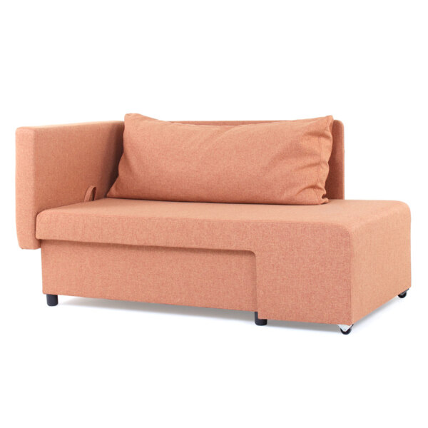 Фото Диван-кушетка фокс, оранжевый