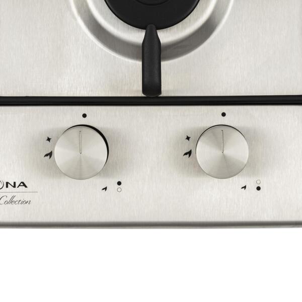 поверхность варочная газовая partita 30 ix krona независимая 00026312