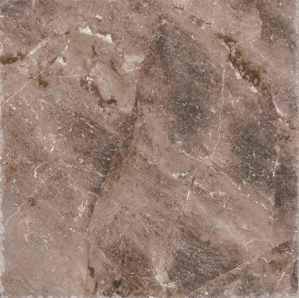 Фото Керамогранит лава темно-коричневый 450х450х8мм 739563