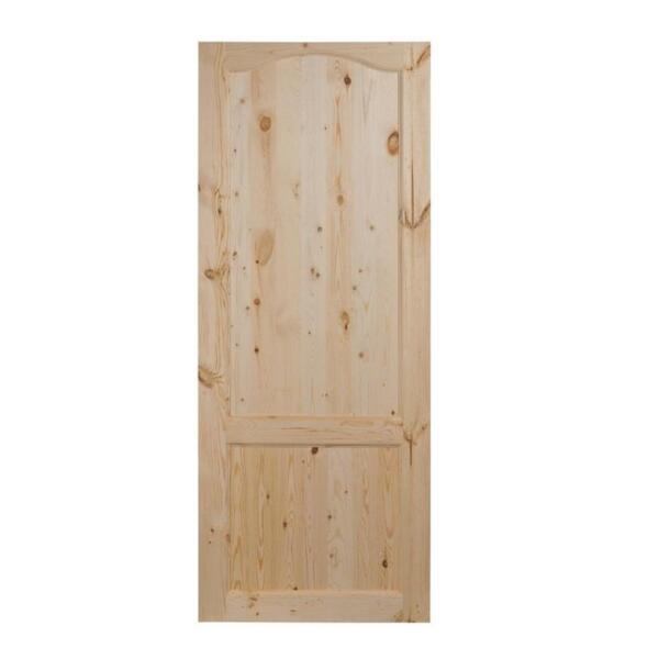 Фото Полотно дверное неокрашенное арка  2000х600мм. ,без обработки