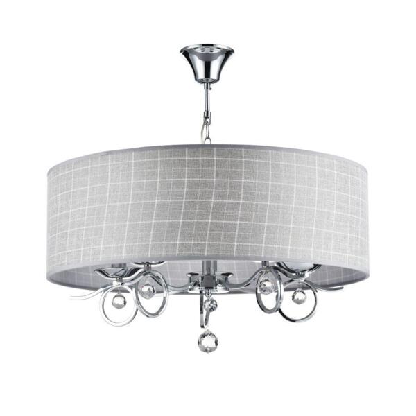 Фото Люстра подвесная freya bertrand fr5906-pl-05c-ch е14 5x40вт ip 20 хром