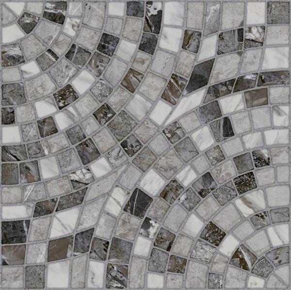 Фото Керамогранит бремен грей серый 450х450х8мм 739672